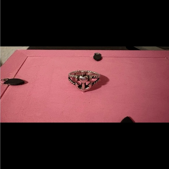 James Avery anchor ring RETIRED* - Picture 2 of 4